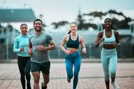 Achieving the Perfect Tone: How Often Should You Exercise for Results? 3 image of man and 3 women doing cardio exercise Falkirk to help tone and remove fat from the body.